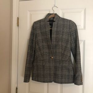 J.Crew Womens Black/White Jacket